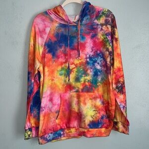Women’s size large tie die hoodie. Like new condition
